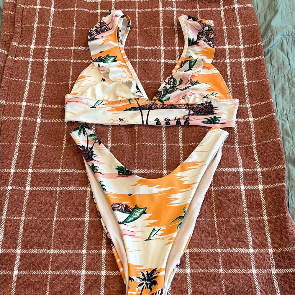 Tropical Swimwear Set